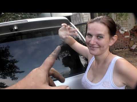 Видео: Камера заднего вида на Nissan Bassara.