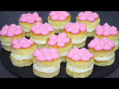 Видео: ИХ ЛЮБЯТ ВСЕ! 😍 САМОЕ ВКУСНОЕ ПИРОЖНОЕ "МАГНОЛИЯ" с КРЕМОМ!