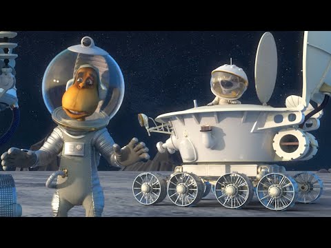 Видео: Белка и Стрелка: Тайны космоса 🌙 Контакт (8 серия) 💥 Развивающий мультфильм для детей
