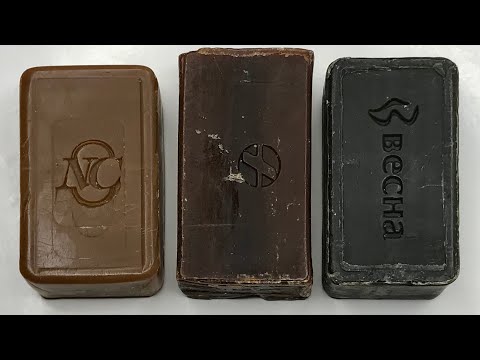 Видео: 🎧 АСМР! Дегтярное сухое мыло! Восхитительная резка! Хруст! Soap Carving ASMR! No talking! Tingling!