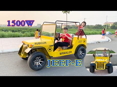 Видео: Самодельный электромобиль Jeep Wrangler - Полное видео | Автомобильная техника