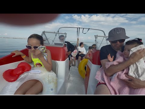 Видео: АЛАКОЛЬ 15.06.25г/Катаемся на катере/ Остров/ Чистая вода