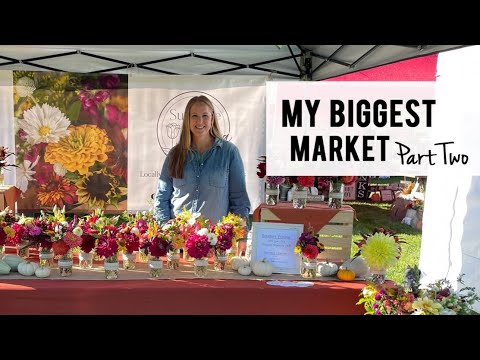 Видео: Мой самый большой рынок на сегодняшний день!! ЧАСТЬ ВТОРАЯ: Сбор урожая, оформление и продажа сре...