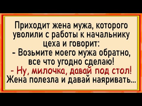 Видео: Как жена начальника уговаривала! Сборник свежих анекдотов! Юмор!