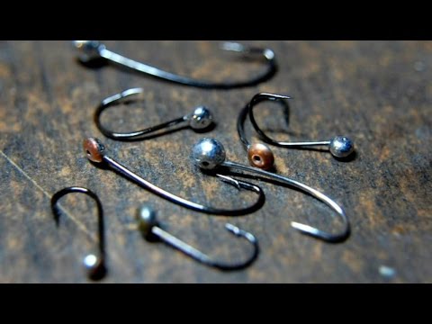 Видео: Изготовление напайки на крючок (Holey Headed Hook)