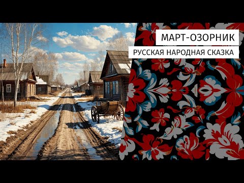 Видео: Март-озорник. Русская народная сказка.