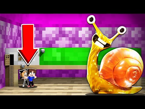 Видео: Я СКРЫВАЮСЬ ОТ ZEPHYR SNAIL ПОД КРОВАТЬЮ В МАЙНКРАФТ НО В 1 БЛОК МУЛЬТИК GARTEN OF BANBAN