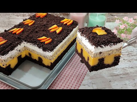 Видео: Роскошный Торт ДОМИНИКАНА! Со вкусом Тропических Фруктов! Недорогой вкуснейший торт! Без желатина!