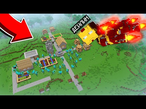 Видео: ДЕЙЛИН ЖЕЛЕЗНЫЙ ЧЕЛОВЕК БОЛЫП АУЫЛДЫ ЗОМБИЛАРДАН ҚОРҒАДЫ қазақша майнкрафт казакша