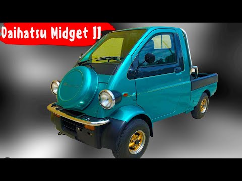 Видео: Daihatsu Midget очень милый японский мини грузовик, который наверняка будет выделяться среди машин