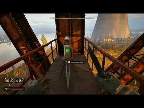 Видео: Чудеса Градирни Бюрер На поверхности Градирнни  S.T.A.L.K.E.R.2:Heart of Chornobyl