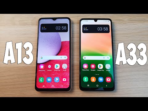 Видео: SAMSUNG GALAXY A13 VS GALAXY A33 - ЧТО ВЫБРАТЬ? ПОЛНОЕ СРАВНЕНИЕ!