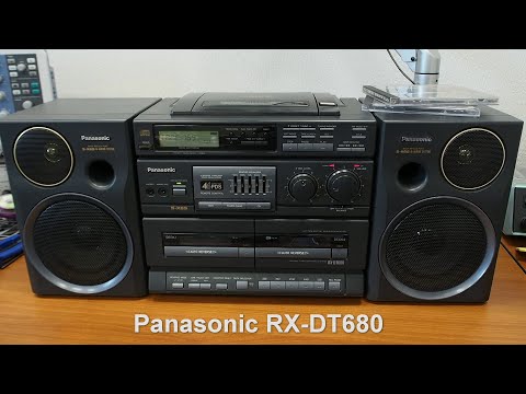 Видео: Panasonic RX-DT680 Ремонт, капитальная чистка и негр в космосе
