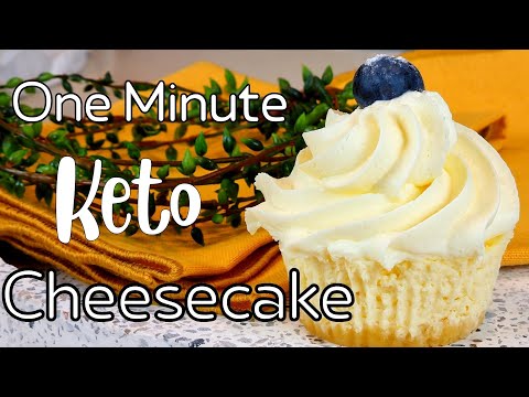 Видео: Кето-чизкейк за 1 минуту в микроволновой печи