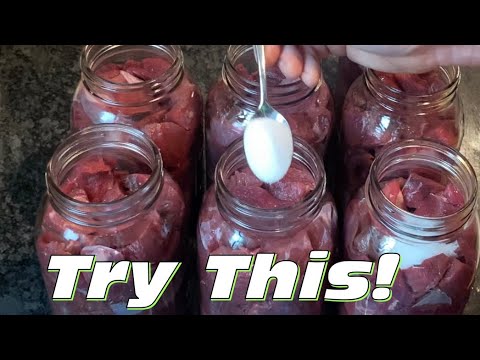 Видео: Как консервировать оленину