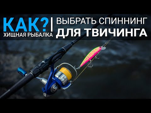 Видео: Как выбрать спиннинг для твичинга?