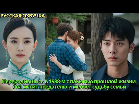 Видео: Переродившись в1988-м с памятью прошлой жизни,она мстит предателю и меняет судьбу семьи#дорама#drama