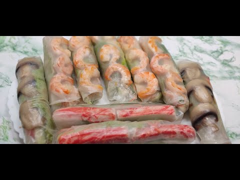 Видео: 5 рецептов спринг роллов / 5 recipes for spring rolls