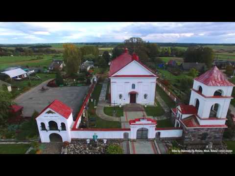 Видео: д.Мосар_Витебская обл.Глубокский рн.Костёл Св. Анны_Видеограф Дубровский