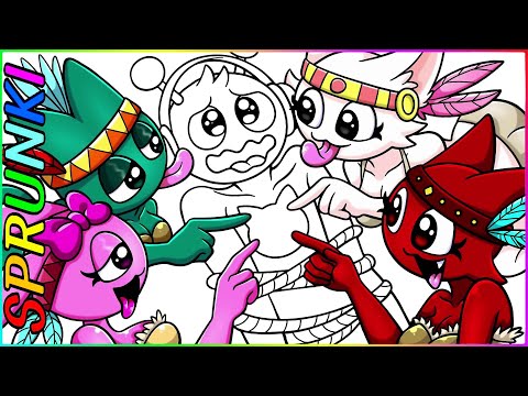 Видео: Incredibox Sprunki / Кошачья девочка Спрунки против Орена! 😸 Племя Спрунки искушает Орена 💞 / НОВ...