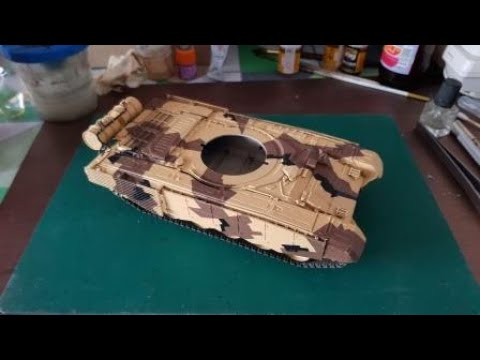 Видео: Т-90МС (Zvezda) 35 scale...шаг 3