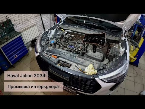 Видео: HAVAL JOLION 2024 /Пробег 92324 км/ Промывка интеркулера