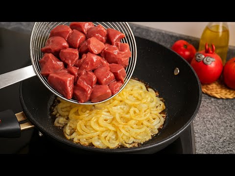 Видео: Секрет вкуснейшей ГОВЯЖЬЕЙ ПЕЧЕНИ! 👨‍🍳 Турецкий шеф научил. 😋 Очень вкусно