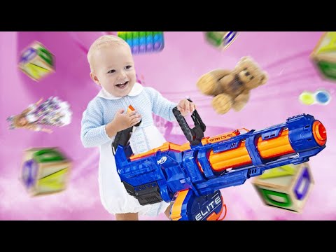 Видео: NERF ТОЛЬКО ДЛЯ ДЕТЕЙ - ОСТАЛЬНЫМ НЕЛЬЗЯ!