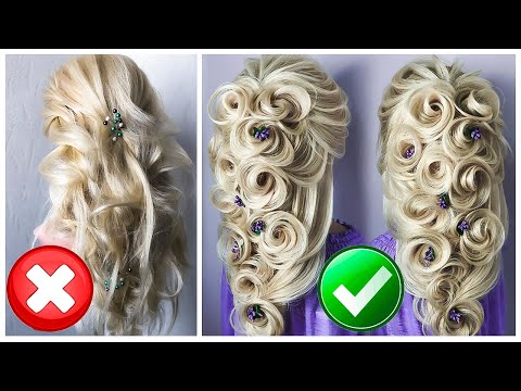 Видео: ПРИЧЕСКИ на Длинные волосы. Греческая Коса. Прическа на Новый 2020 год. Wedding Updo ©LOZNITSA