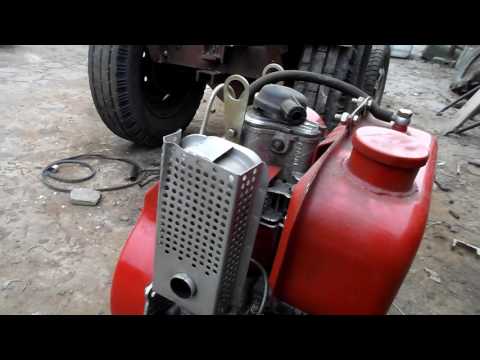Видео: Дизельный двигатель для мини-трактора . !!!!! ДМ-10.Diesel engine for mini tractor . !!!!! DM-10.
