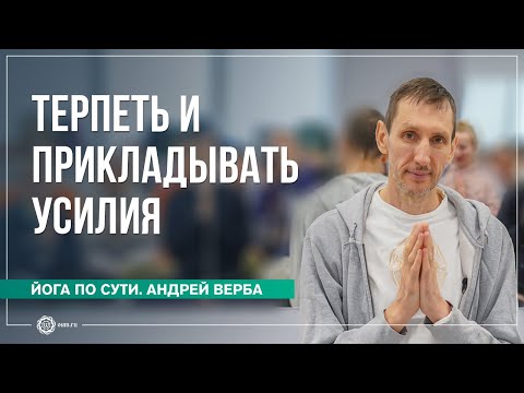 Видео: Терпеть и прикладывать усилия