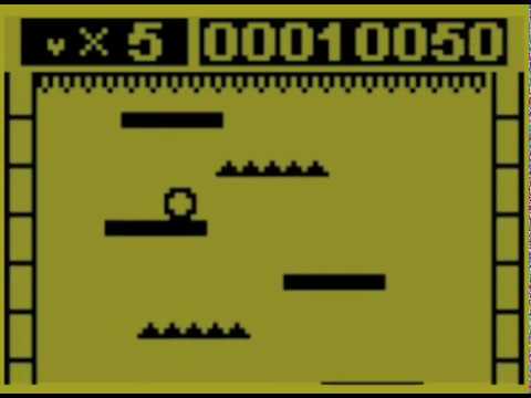 Видео: Rapid Roll - Старая игра с Нокии (Черно-белая)