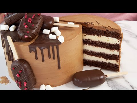 Видео: НАДО ПРИГОТОВИТЬ🍦! Самый ВКУСНЫЙ торт ЭСКИМО 🎂 - Я - ТОРТодел!