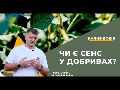 Видео: НАЛИВ БОБІВ. ЧИМ І ЯК ПІДЖИВИТИ СОЮ?