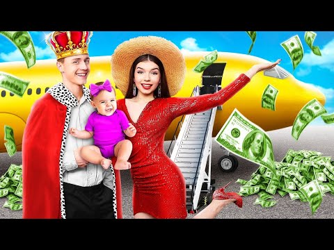Видео: Гіга Багаті vs Бідні Батьки | Мій Хлопець Любить Мене За Гроші