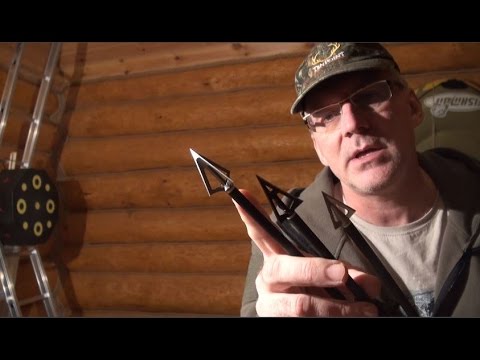 Видео: Тестирование охотничьих наконечников для стрел Archery Broadheads - 10 & Archery Target