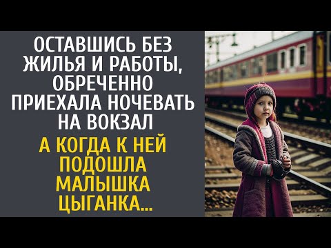Видео: Оставшись без жилья и работы, приехала ночевать на вокзал… А когда к ней подошла малышка-цыганка…