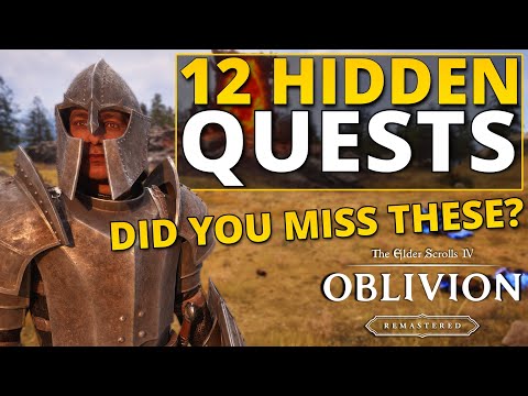Видео: 12 секретных заданий, которые все пропускают в Oblivion Remastered