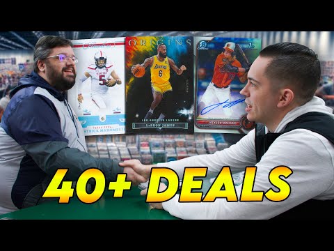 Видео: Больше всего сделок я когда-либо совершал на выставке спортивных карточек! 😱