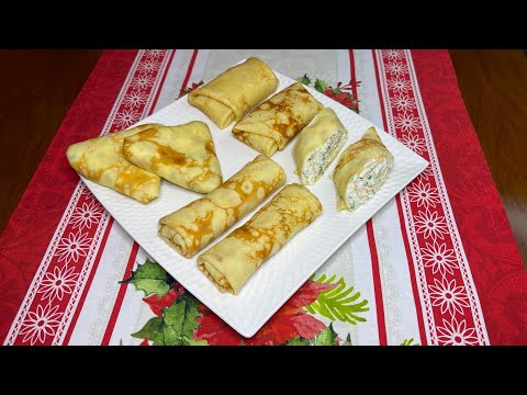 Видео: 4 Способа как завернуть Блинчики. Как завернуть Блины с Начинкой просто и красиво