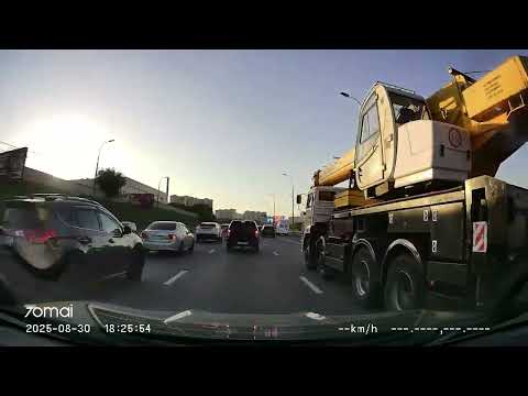 Видео: Driving in Moscow agglomeration: городской округ Домодедово - Лефортово 30/08/2025 (timelapse 4x)