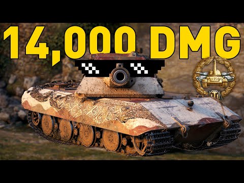Видео: 14 000 урона в World of Tanks