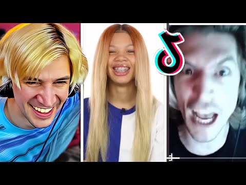 Видео: xQc НЕ МОГУ ПЕРЕСТАТЬ СМЕЯТЬСЯ над TikTok уже 45 минут!