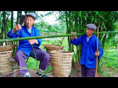 Видео: Самый старый живой бамбук Мастер | Умирающее искусство древнего бамбукового крафта | Аутентичный сел