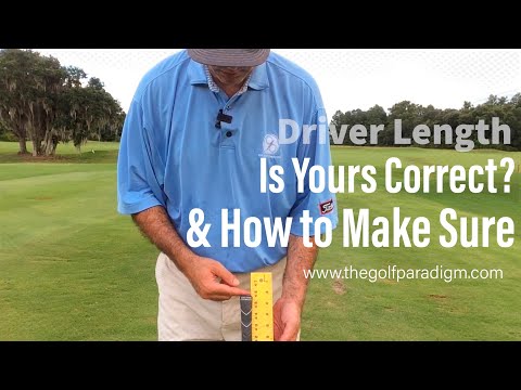 Видео: Длина драйвера: правильная ли у вас? | The Golf Paradigm