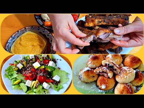 Видео: Салат из киноа и сочные свиные ребрышки: два простых рецепта вкусной и здоровой еды! ❤️