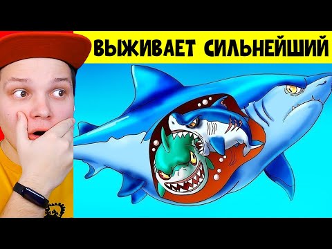 Видео: Худшиe Родители Среди Животных Реакция