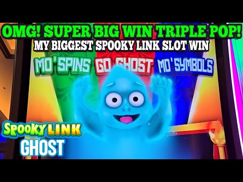 Видео: Ого! СУПЕР-КРУПНЫЙ ВЫИГРЫШ! СЛОТ SPOOKY LINK GHOST, ВЫИГРЫШИ В ТРОЙНОМ СЛОТЕ POP & Mo Mummy | Игр...