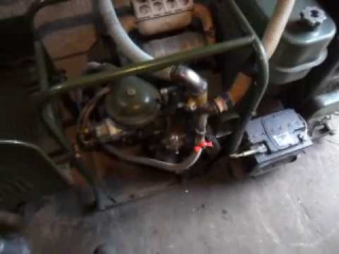 Видео: Газогенератор - рабочие моменты.