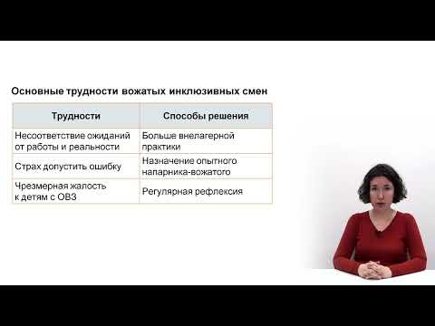 Видео: Подбор и подготовка вожатого инклюзивной смены